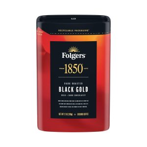 1850 Black Gold Dark Roast Ground Coffee