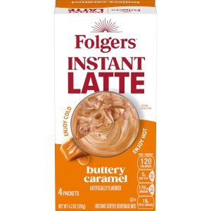 Buttery Caramel Flavored Instant Latte