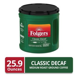 Classic Decaf Medium Roast Coffee.