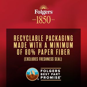 1850 Black Gold Dark Roast Ground Coffee