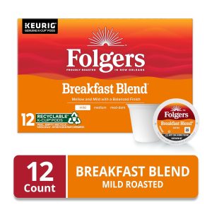 Breakfast Blend Mild Roast Coffee.