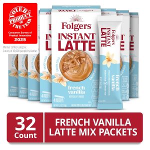 French Vanilla Flavored Instant Latte
