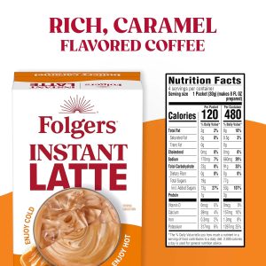 Buttery Caramel Flavored Instant Latte