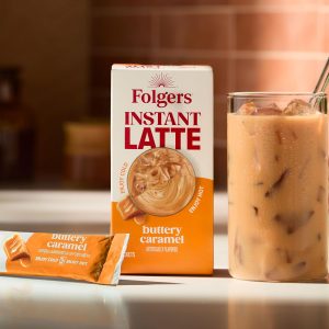 Buttery Caramel Flavored Instant Latte