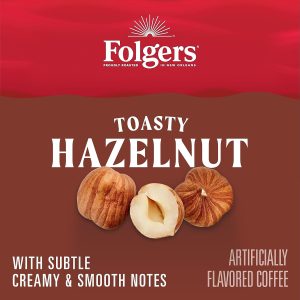 Toasty Hazelnut Flavored Ground Coffee
