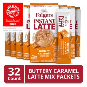 Buttery Caramel Flavored Instant Latte
