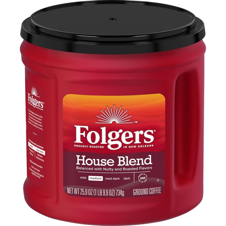 Folgers Coffeehouse Blend Ground Coffee
