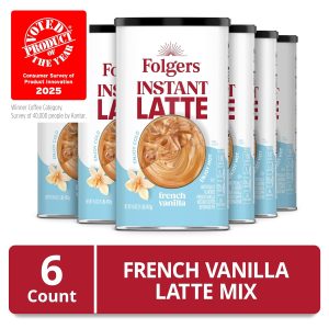 French Vanilla Flavored Instant Latte