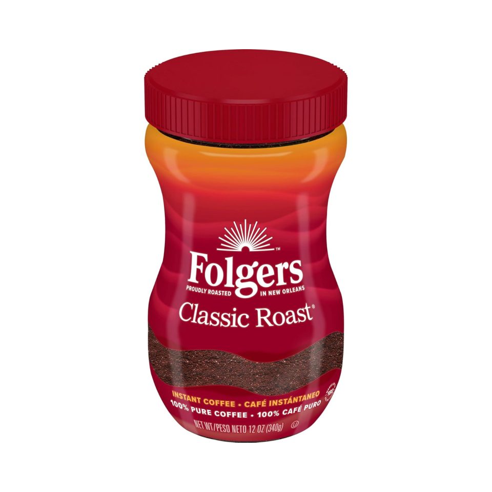 Classic Roast Instant Coffee Crystals.